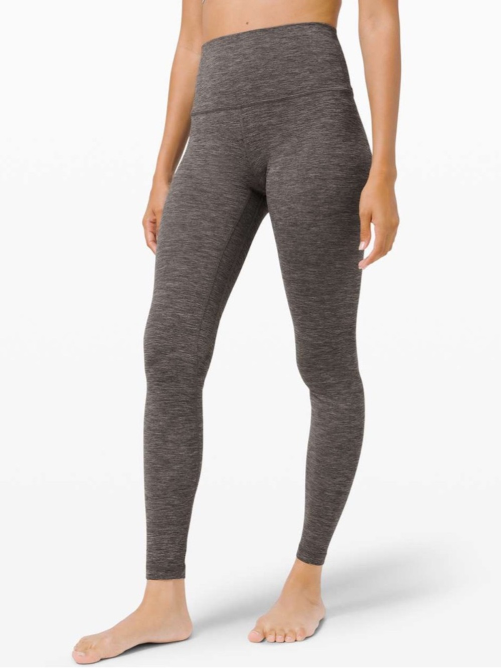 lululemon athletica Align High-Rise Leggings - Heathered Black